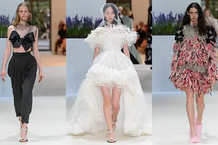 Кутюр для молодых и модных в осенней коллекции Giambattista Valli