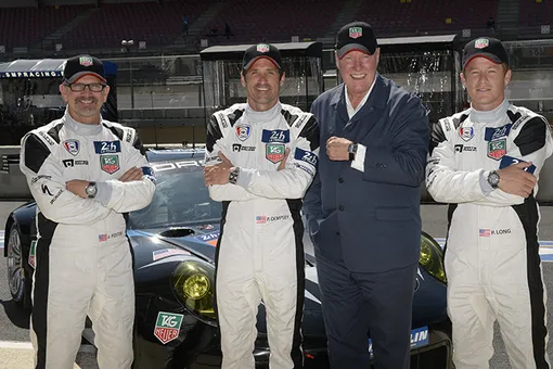 Tag Heuer на гонке в Ле-Мане Tag Heuer на гонке в Ле-Мане