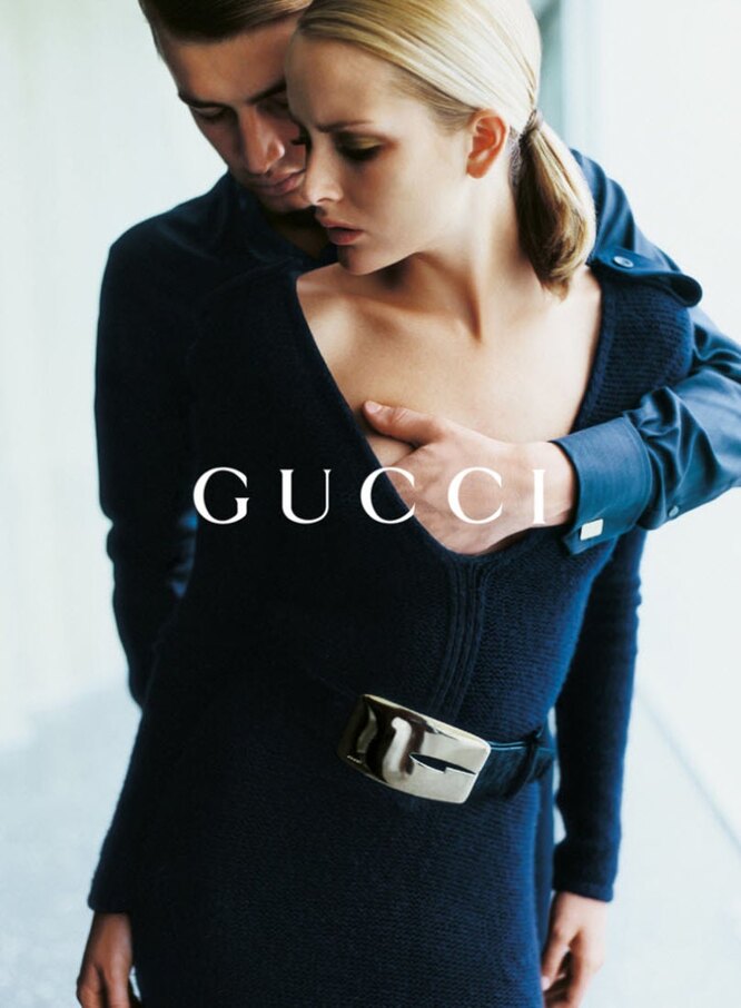 Рекламная кампания Gucci осень-зима 1996,