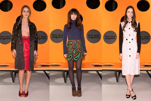 Открытие бутика Miu Miu в Токио Открытие бутика Miu Miu в Токио