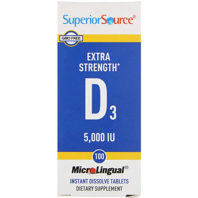 Витамин D3 Superior Source Extra Strength