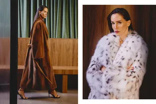 Как составить зимние образы в стиле power dressing