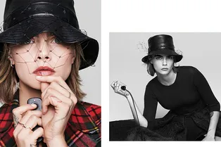 Из актрис — обратно в модели: Кара Делевинь стала лицом помады Dior Addict Stellar Shine