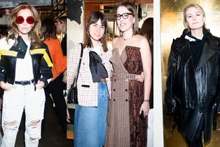 Рената Литвинова, Светлана Бондарчук и Ксения Собчак на обеде по случаю запуска Ассоциации моды Москвы