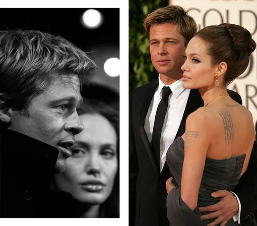 С Анджелиной Джоли, 2007 год С Анджелиной Джоли, 2007 год