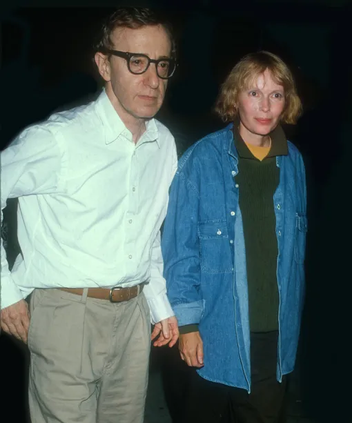 Вуди Аллен и Миа Фэрроу, 1993