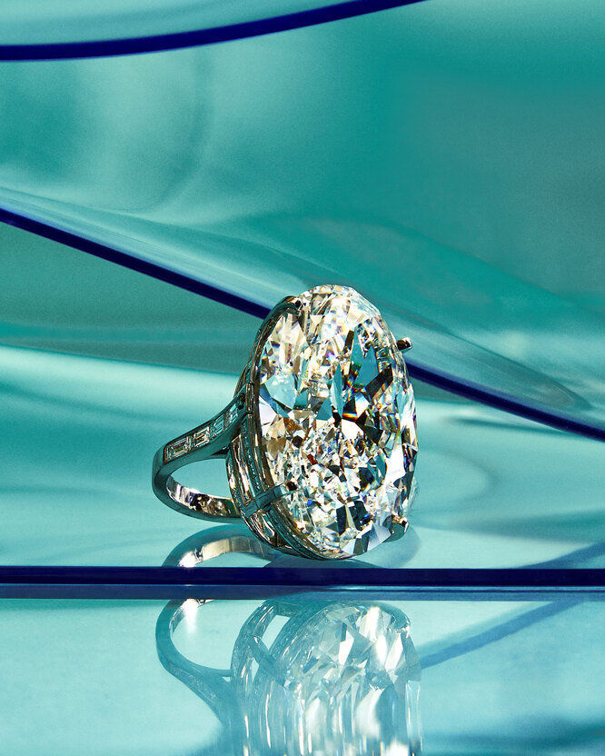 Кольцо Тиффани с бриллиантом самое дорогое