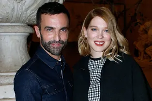 Леа Сейду, Елена Перминова, Катрин Денев и другие в гостях у Николя Жескьера Леа Сейду, Елена Перминова, Катрин Денев и другие в гостях у Николя Жескьера