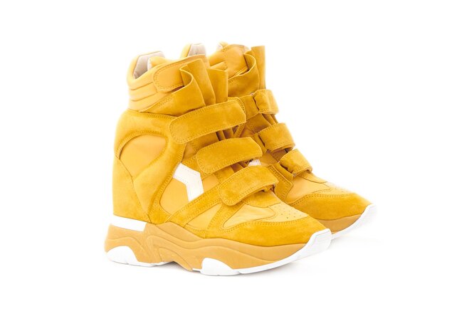 Isabel Marant Balskee в желтом цвете Isabel Marant Balskee в желтом цвете
