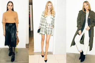 Ксения Чилингарова и Ясмина Муратович на коктейле Atelier Caito For Herve Pierre в ЦУМе