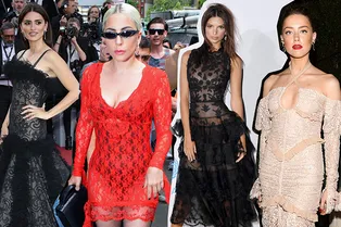 От Моники Беллуччи до Ирины Шейк: 13 самых сексуальных гипюровых нарядов