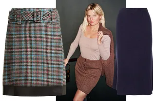 10 шерстяных юбок, которые позволят оставаться женственной в мороз