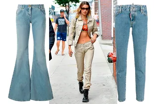 Джинсы с низкой посадкой из нулевых возвращаются. Готовы вы или нет