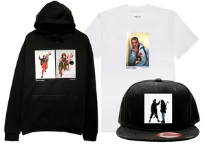 «Цветной» создал коллекцию одежды в честь открытия выставки Джорджа Дюбоуза