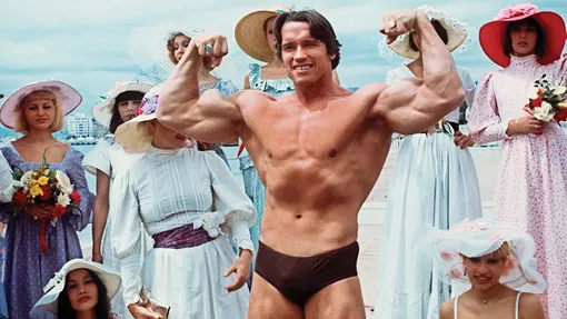 Арнольд Шварценеггер в Каннах, 1977