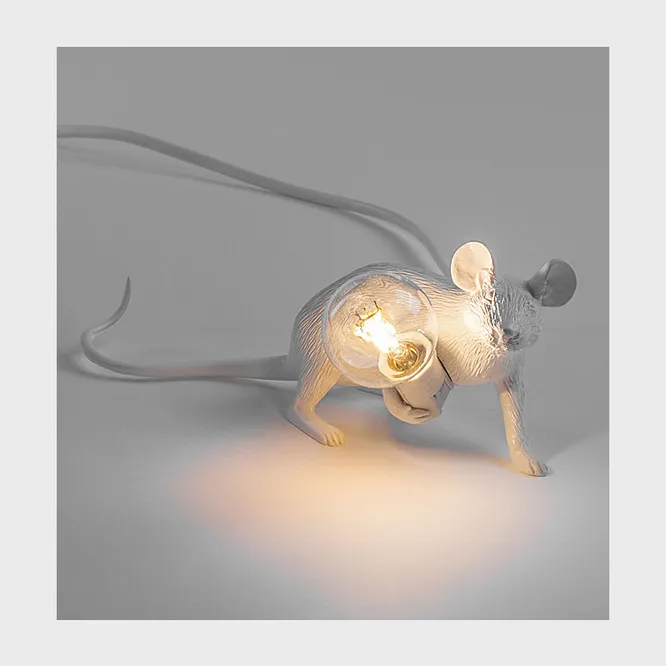 Настольная лампа MOUSE LAMP #3. Дизайн Marcantonio Raimondi Malerba (7 200 руб), YOOX