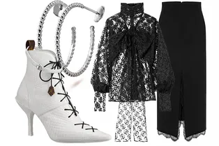 С чем сочетать прозрачные вещи