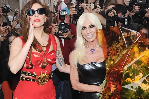 Леди Гага VS Донателла Версаче