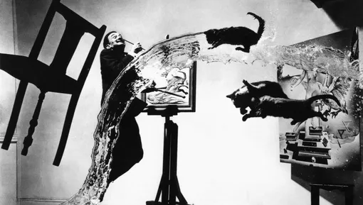 Сальвадор Дали, 1948 Philippe Halsman / Magnum Photos