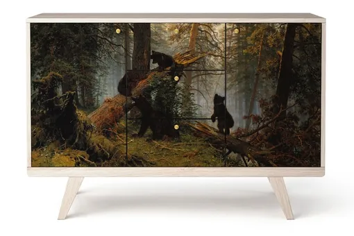 В Москве появится мебель с картиной Серова