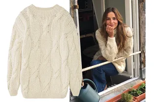 С горнолыжных курортов в город: 10 уютных свитеров «косичкой»