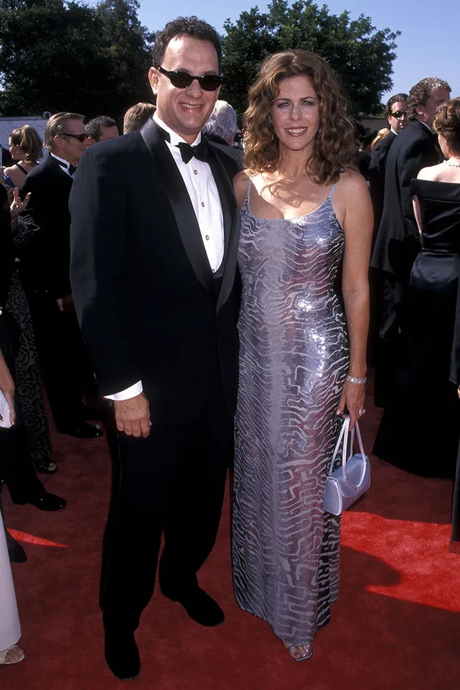Том Хэнкс и Рита Уилсон, 1998 год