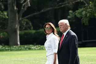 Мелания Трамп показывает, как носить белый этим летом