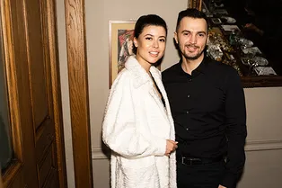 Анна Ивченко на петербургском показе Emil Shabaev