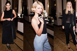 Полина Киценко, Евгения Линович, Маргарита Лиева на презентации новых ароматов Molecule