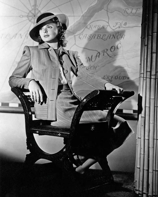 Ингрид Бергман в фильме «Касабланка»,