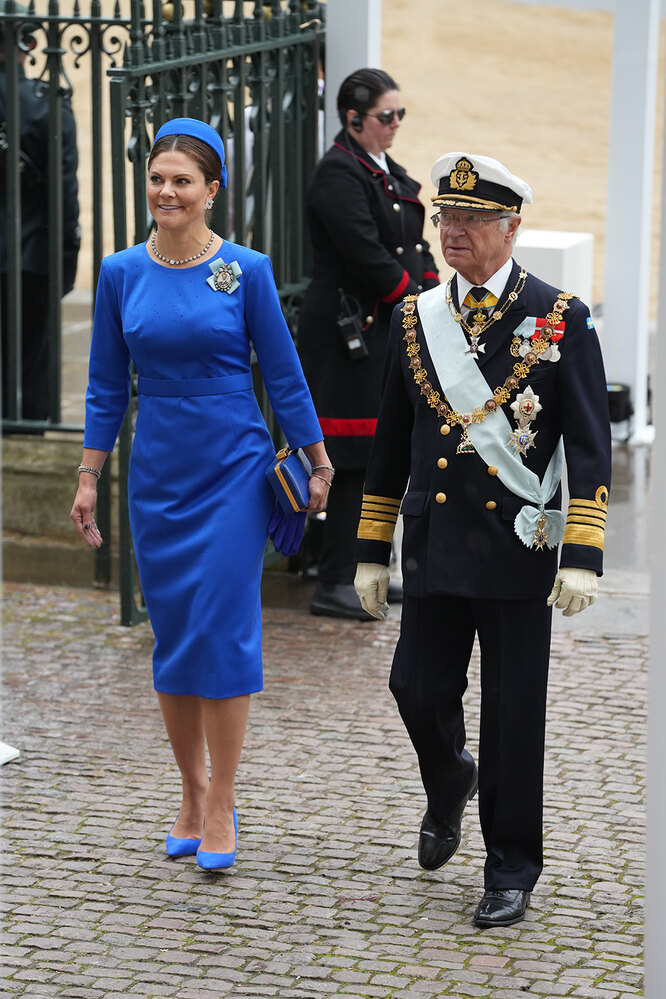 Король Швеции Карл XVI Густав и принцесса Виктория