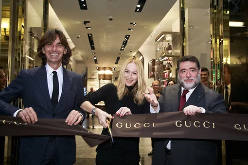 Открытие бутика Gucci в ГУМе