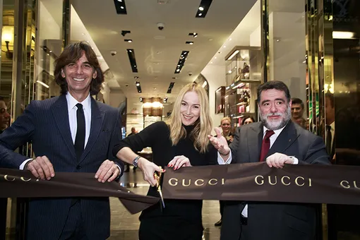 Открытие бутика Gucci в ГУМе Открытие бутика Gucci в ГУМе
