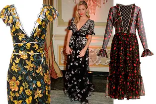 8 цветочных платьев в стиле Сиенны Миллер, которые украсят любую