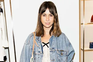 Наталья Гольденберг на коктейле Miu Miu в ЦУМе