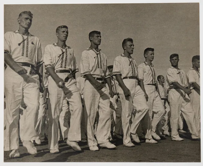 Александр Родченко. Шеренга. 1936 г