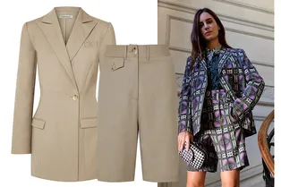 10 теплых костюмов с шортами: носим летний тренд уже сейчас