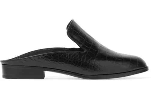 Alicek croc-effect leather slippers (25 787 руб.)