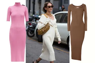 10 практичных трикотажных платьев, которые мы будем носить всю весну