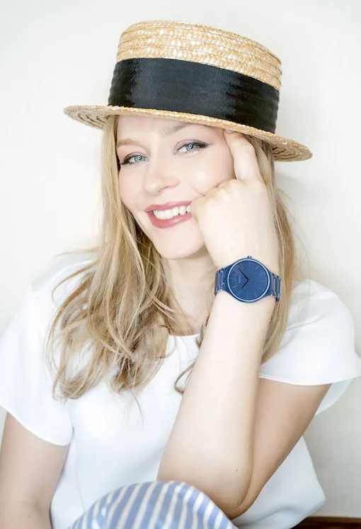Юлия Пересильд в часах Rado True Thinline Colours Юлия Пересильд в часах Rado True Thinline Colours