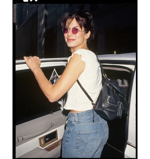 Сандра Буллок в Нью-Йорке, 1994 год