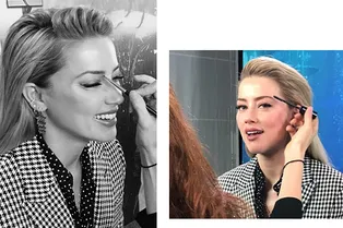 Сочетаем «гусиную лапку» с мелким горохом, как Эмбер Херд