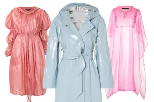 10 ярких дождевиков на весну, которые не захочется снимать