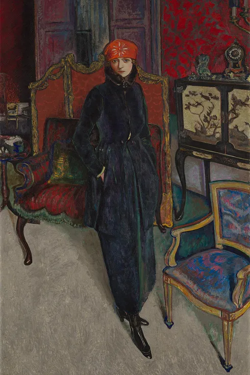 Alvaro GUEVARA «Портрет Нэнси Кунард» (1919)