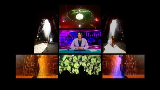 Фильм Гери Георгиевой «UWU Channel Radiance», представленный в павильоне Болгарии