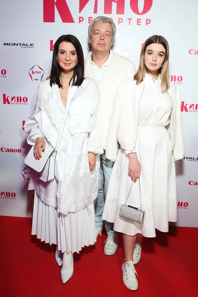 Екатерина и Александр Стриженовы с дочерью Александрой