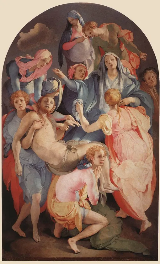 Якопо Понтормо «Снятие с креста», 1525-1528 годы Якопо Понтормо «Снятие с креста», 1525-1528 годы