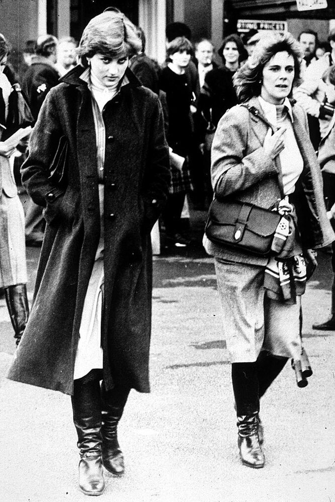 Принцесса Диана и Камилла Паркер-Боулз, 1980