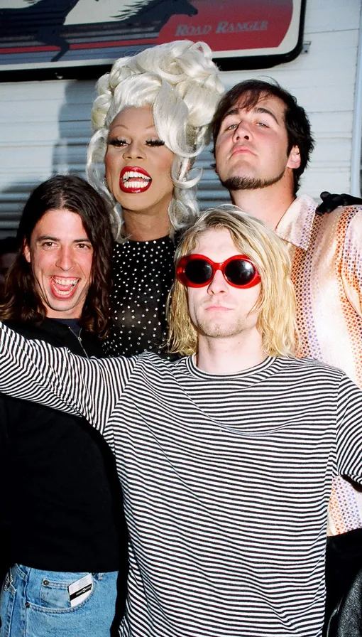 Ру Пол и Nirvana на MTV Video Music Awards, 1993