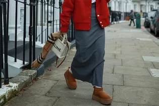 Как стилизовать угги в мороз